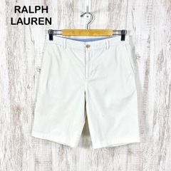 Polo Ralph Lauren リネンショートパンツ 白 麻100% W30 - メルカリ
