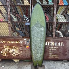 激レア マッカラム 5'5 m-ford クワッド バンブーフィン 101 - メルカリ