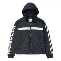 42e13 MONCLER モンクレール off-Whiteコラボ フーディーナイロン
