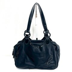 茶々丸様 極美品 agnes b. ボストンバッグ 黒 アニエスベー ナイロン