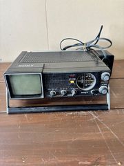 希少 SONY TFM-C600 ラジオ パタパタ時計 スペースエイジ昭和レトロ