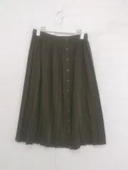 ◇ JOURNAL STANDARD relume ジャーナルスタンダード ロング プリーツ スカート サイズ36 ブラウン レディース P  【1302280006543】