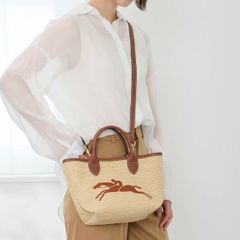 LOEWE コンバーチブルトートバッグ(パロットテキスタイル&カーフ