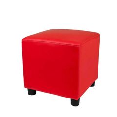 ヒ*ロ様 IDC 大塚家具 レザー オットマン スツール アイボリー - メルカリ
