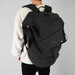 新品 ワイスリー Y-3 リュックサック BACK PACK ブラックのサムネイル