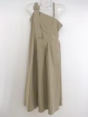 ◇ w closet ダブルクローゼット スエード調 ロング キャミソールワンピース サイズF ベージュ系 レディース P  【1303070000086】のサムネイル
