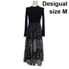 Desigual デシグアル 総柄 キャミ オールインワン M - メルカリ