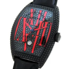 FRANCK MULLER フランクミュラー トノウ カーベックス アロンジェ 8880SCDTNRDCD ブラック文字盤 K18WG ホワイトゴールド レザー 保証書付 約137.8g 腕時計 自動巻 メンズ 送料無料 241001030840のサムネイル