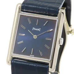 PIAGET ピアジェ トラディション タンク 90802 ホワイト文字盤 K18WG 750 ホワイトゴールド レザー 社外ベルト 約33.1g 腕時計 手巻き レディース 送料無料【仕上・OH済】241001029619のサムネイル