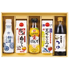 上品な旨味調味料詰合せ JUH-30 (JUH-30)のサムネイル