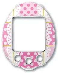 【中古】おもちゃ TAMAGOTCHI 4U Cover ピンクレーススタイル 「たまごっち」のサムネイル