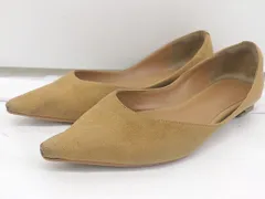◇ BEAUTY & YOUTH UNITED ARROWS ポインテッドトゥ パンプス シューズ サイズ約24.0cm～24.5cm相当 キャメル レディース E  【1303240000960】のサムネイル