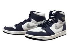 NIKE (ナイキ) スニーカー Air Jordan 1 High OG CO.JP White/Midnight Navy DC1788-100 27.5cm US9.5 ネイビー メンズ/078