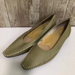 タ　Hush Puppies（ハッシュパピー）　レディース　靴　シューズ　24.5cm　オリーブグリーン系　訳アリのサムネイル
