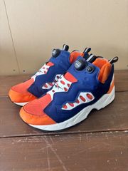 Reebok Instapump Fury オレンジ ネイビー - メルカリ