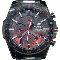 CASIO カシオ EDIFICE エディフィス HONDA RACING LIMITED EDITION EQB-1000HR-1AJR モバイルリンク ブラック ステンレスのサムネイル