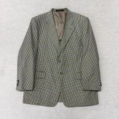 JK203ステキ夏涼品BURBERRYテーラード リネン30混紡Lサイズ - メルカリ