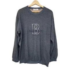 PIERRE BALMAIN(ピエールバルマン) 長袖セーター メンズ - ブルーグレー クルーネックのサムネイル