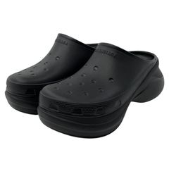 BALENCIAGA バウンサー クロッグ サンダル ブラック 43 28.5 - メルカリ