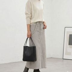 リヴドロワ 【MONN.:.(モン)】LOOSE DENIM SKIRT - メルカリ