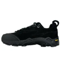 参考上代89100円 Our Legacy 25SS GABE STEALTH BLACK LEATHER  ゲイブ ローカット スニーカー アワーレガシー A4237GSB ブラック 40 （15338M）のサムネイル