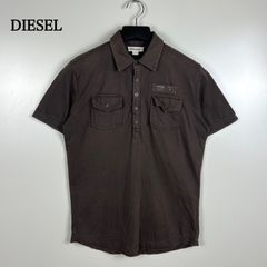 00s DIESEL ポロシャツ グランジ お兄系 ギミックフェード ブラック 00s DIESEL ポロシャツ グランジ お兄系 ギミックフェード ブラック