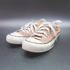 ◇ CONVERSE コンバース ブランドロゴ　シンプル　紐調節　通学 スニーカー サイズ22.5 ブラウン系 レディース E  【1303290025593】のサムネイル