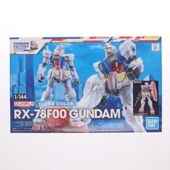 GUNDAM FACTORY YOKOHAMA 한정 1/144 RX-78F00 건담 클리어 컬러 기동 전사 건담 프라 모델 (5061933) 반다이 스피릿
