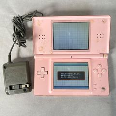 Nintendo DS Lite ピンク 本体と充電器セット - メルカリ