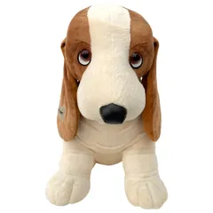 HUSH PUPPIES ハッシュパピー AURORA オーロラ ぬいぐるみ 約65cm ブラウン x ベージュのサムネイル