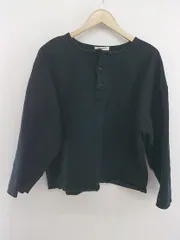 ◇ FREAK'S STORE フリークスストア 裏起毛 長袖 トレーナー サイズF ブラック系 レディース E  【1304050017513】