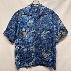 希少 45rpm 花柄 インディゴ染 オープンカラー シャツ L 日本製 希少 45rpm 花柄 インディゴ染 オープンカラー シャツ L 日本製 - メルカリ