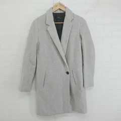 ◇ ZARA BASIC ザラベーシック 長袖 ダブルボタン チェスターコート サイズ EUR XS USA XS MEX 24 グレー レディース E  【1304100013540】のサムネイル