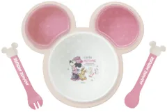 錦化成 ベビー食器 ミニーマウス 片手で持てる離乳食パレット (P×BE)NR
