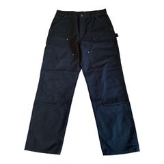 GAP 即完売 90s ルーズカーペンターパンツ 36-32 ブラックダブルニー