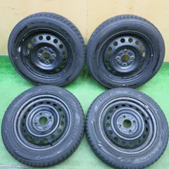 バリ溝！23年！8.5分★スタッドレス 155/65R14 ヨコハマ アイスガード iG60 スチール ホイール 14インチ PCD100/4H★6050604HAスのサムネイル
