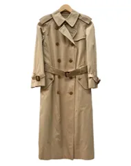 バーバリー Burberry Trench Coat トレンチ コート ボタン留め ノバチェック ベルト ロング ジャケット Burberrys 薄茶 コート 無地 ベージュ 104MT-3126