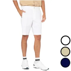26春夏 キャロウェイ Callaway メンズ 8WAYストレッチ麻タッチショートパンツ C26127104 ウエストゴム ストレスフリー ベーシックのサムネイル
