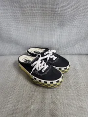 VANS 厚底 チェッカーボード ミュール 230
