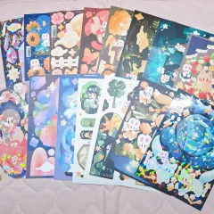 キャラクター シールステッカー 129枚 出品