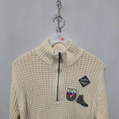 TOMMY HILFIGER ベージュ スタジャン L - メルカリ