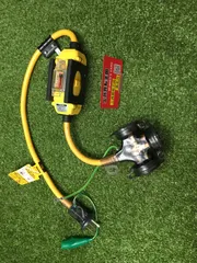 【中古品】【0902】★HATAYA(ハタヤ) 屋外用地絡保護専用型BFX延長コード 0.7m 2P接地3個口コンセント BFX-013KC　ITHCF5ZPU9ZG