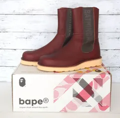 【ト長】A BATHING APE ペコスブーツ bape べイプ エイプ メンズ サイズ8 約26cm相当 IR0S0503のサムネイル