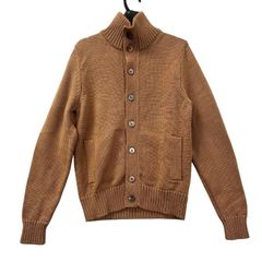 h*m様 Loro Piana オレンジ カーディガン　サイズ50 h*m様 Loro Piana オレンジ カーディガン サイズ50 - メルカリ