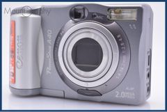 F3035】 Canon Powershot A40 ブルー キャノン - メルカリ
