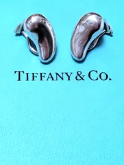 クリーニング済 Tiffany & Co. ティファニー ティアドロップ ピアス シルバー 925 ヴィンテージ 6.4gのサムネイル