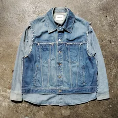 AMBUSH DENIM HYBRID JACKET アンブッシュ デニム ハイブリッド ジャケット ベストドッキング レイヤード デニムジャケット デニムシャツ 3のサムネイル