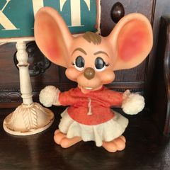 ラバーフェイス　リス　JAPAN ぬいぐるみ　ビンテージドール ラバーフェイス リス JAPAN ぬいぐるみ ビンテージドール - メルカリ