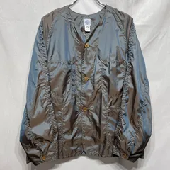 POST O'ALLS OVERALLS  ポストオーバーオールズ	● 21SS 3103-PT3 POST 42 DV PT3 Poly Taffeta khaki iridescent玉虫カラーノーカラーナイロンジャケット カバーオールのサムネイル