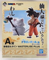 BANDAI SPIRITS 이치 반 쿠지 드래곤 볼 EX 구름 위의 신전 A상 손오공 & 카린 MASTERLISE PLUS